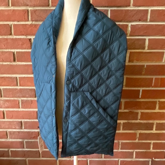 NEW Puffer Hug 418 Blue Scarf Vest Unisex NWT - Picture 8 of 13